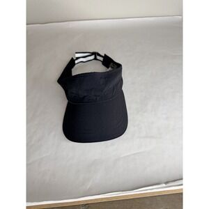 REI Black Running Visor: A Reflective, Adjustable One-Size Outdoor Hat